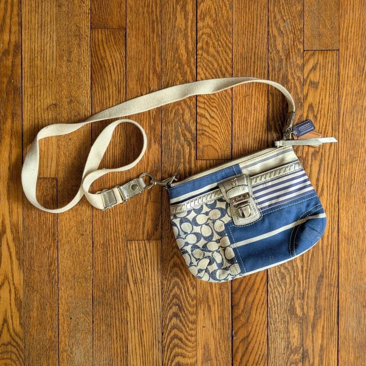 Coach Patchwork Denim Exterior Small Bags & Handbags for Women for