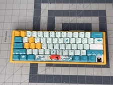 Ducky One 3 Mini yellow Mechanical Keyboard 60 with Blue Switches