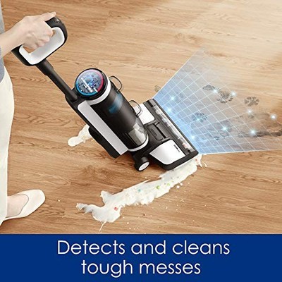 TINECO FLOOR ONE S3 CORDLESS HARDWOOD FLOORS CLEANER, LIGHTWEIGHT WET -  WHITE