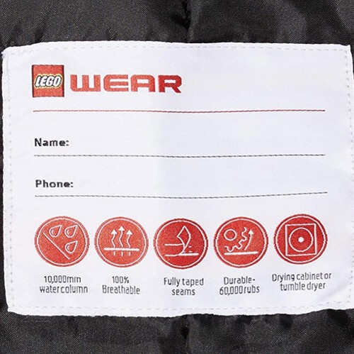 LEGO Wear Kids Tec Waterproof & Windproof Kid's Ski & Snow Pants Size T2 Blue - Picture 5 of 5