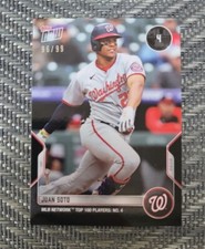 2022 Topps Now MLB Network Top 100 Players Baseball Cards Checklist 6