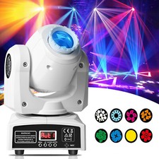 120W RGBW Moving Head Stage Lighting 8Gobo LED DJ DMX512 Beam Bar Party Lights