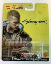 NEW Hot Wheels HCP04 Premium Cyberpunk PORSCHE 911 TURBO (930) 1:64 Die-Cast