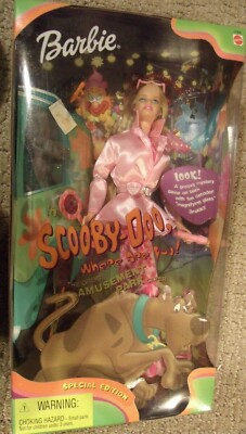 Barbie as Scooby Doo 's Daphne Collectible Doll並行輸入品 Barbie as Daphne Doll Scooby Doo The Movie 2001 Mattel No. 55887 NRFB