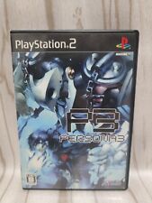 Persona 3 Playstation 2 Japanese Import PS2 Region Locked Atlus Japan
