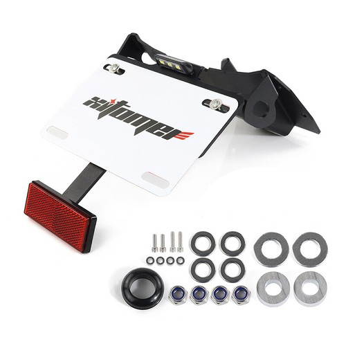 Soporte de matrícula ordenado para cola de motocicleta apto para Honda NC750X 2021-2024 - Imagen 17 de 17