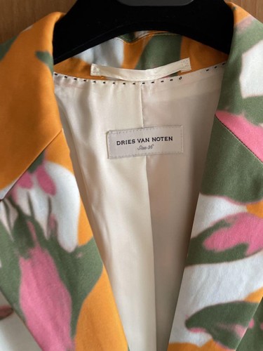 DRIES VAN NOTEN Chester Mantel mit Blumenmuster 36 - Bild 2 von 5