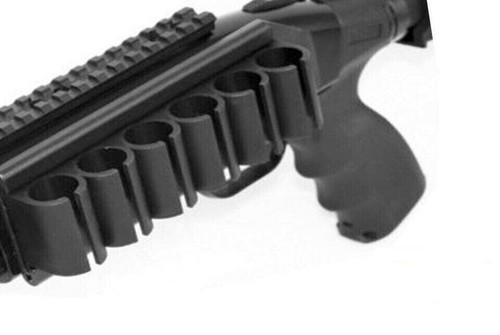 US Verkäufer Seitensattel für Mossberg 500/590/Maverick 88 6 Schalen Gepäckträger Halter - Bild 3 von 6