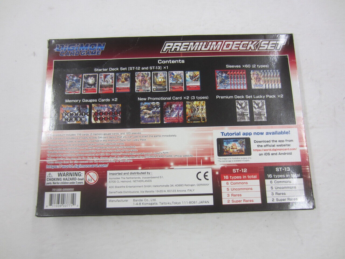 digimon card game premium deck set pd 01 Amazon.com: BANDAITCG Digimon Card Game - Premium Deck Set PD-01