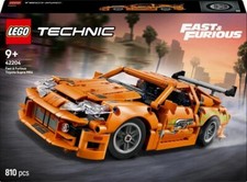 LEGO Technic Fast and Furious Toyota Supra MK4 Building Toy Set 42204 New Gift