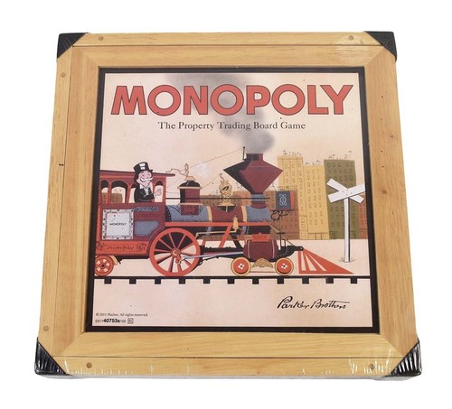 Monopoly: London Nostalgia Wooden Box Game - Hasbro 2011 NEW / SEALED