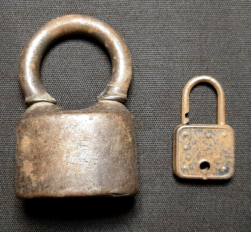 Old vintage soviet padlock ussr keyless and small soviet ussr padlock - Picture 18 of 18