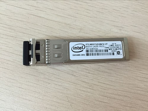 Intel E10GSFPSR FTLX8571D3BCV-IT E65689-001 SFP+ Transceiver For X520-DA2/SR2 - Bild 2 von 3