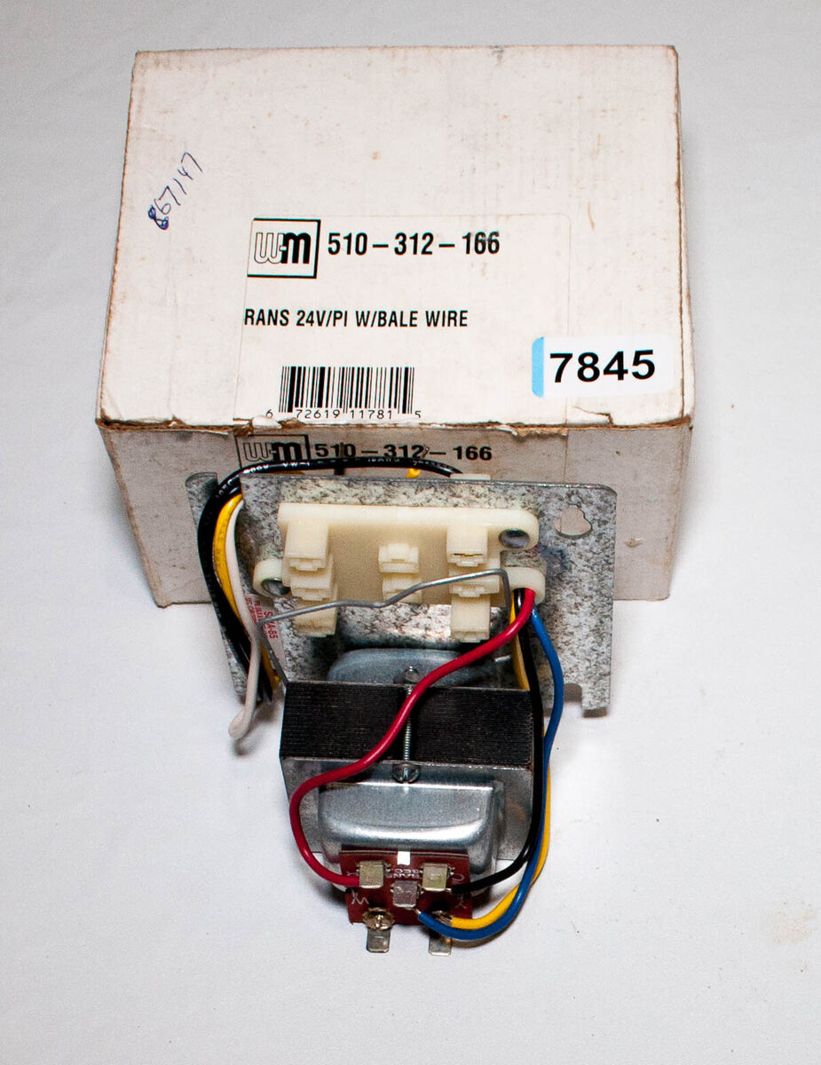 Weil McLain 510-312-166 Fan Control Transformer White Weil McLain 510-312-166 Fan Control Transformer White