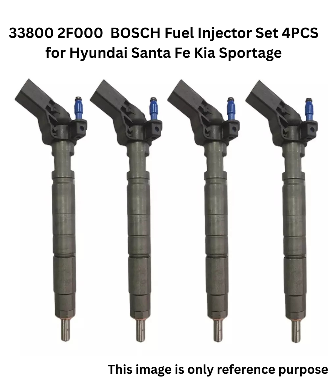 33800 2F000  BOSCH Fuel Injector Set 4PCS for Hyundai Santa Fe Kia Sportage  US