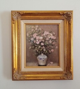 マルセルディフ Marcel Dyf シャクヤクとバラ 額縁 インテリア マルセルディフ Marcel Dyf シャクヤクとバラ 額縁 インテリア