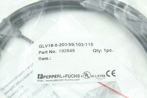 PEPPERL + FUCHS GLV18-8-200/59/103/115 Fotoelektrisch Sensor 192649 - Bild 3 von 4