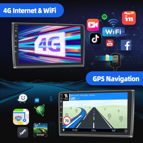 Für Audi Radio A4 8E 8H B6 B7 2000-2008 Android13 Autoradio GPS Navi 6+128G +KAM - Bild 11 von 18
