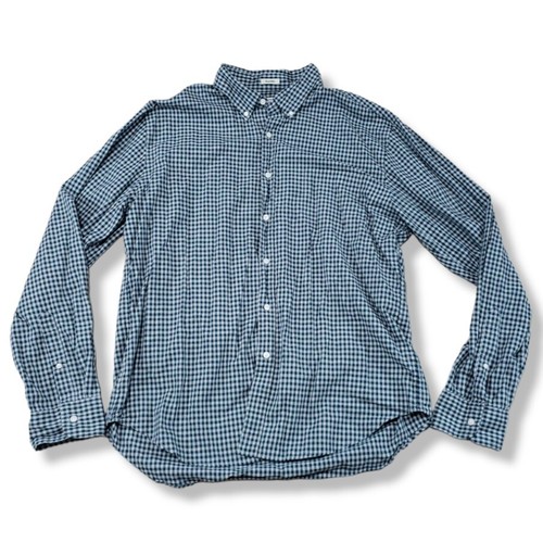J. Crew Shirt Size XL Sewn For J.Crew Classic Button-Up Shirt Long Sleeve Check