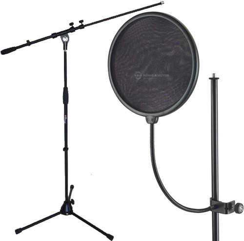K&M 23966 Popschutz mit Mikrofonständer - Picture 1 of 3