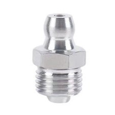 8pcs 304 Stainless Steel Straight Hydraulic Grease Fitting M8x1 Thread