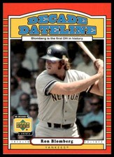 2001 Upper Deck Decade 1970's #121 Ron Blomberg New York Yankees Baseball