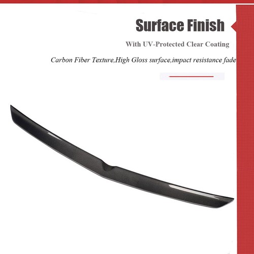 REAL CARBON Rear Trunk Spoiler Wing for Mercedes Benz W212 E63 Sedan 2010-15 - Bild 10 von 14