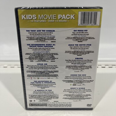 その他 10-Movie Kids Pack 4 [DVD] 10 Movie Kids Pack, Vol. 4 (DVD, 2011, 2-Disc Set