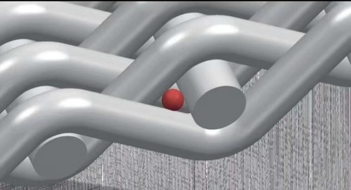 Hydro-Genics® Stainless Steel Cleanable Filter, 10" length, 2.5"OD, 100 micron - Bild 5 von 6