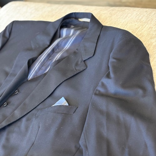 Brooks Brothers 3-Teiler Anzug Herren 52L Navy Golden Fleece Wolle Jacke Weste Hose - Bild 10 von 21