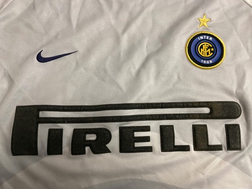 Maglia Shirt Trikot Camiseta Inter Milan away 2001/02 RONALDO NIKE ORIGINALE - Imagen 4 de 10