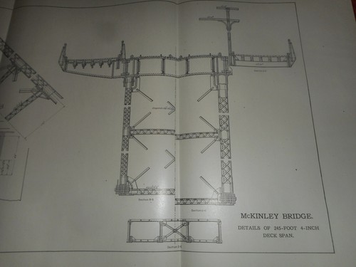ENGINEERING RECORD 1910 Magazin April Albermarle Eisenbahnbrücke McKinley Bridge - Bild 8 von 12