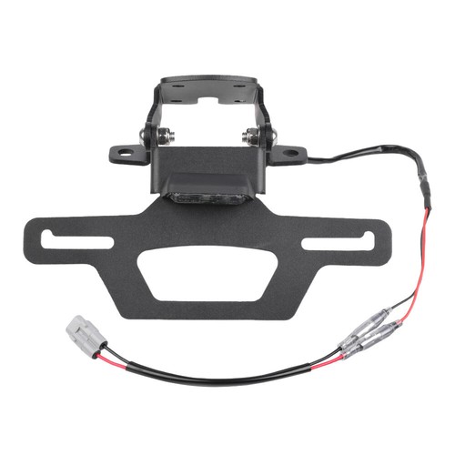 Porta matrícula guardabarros trasero con luz para Kawasaki Ninja ZX-6R ZX636 24-25 - Imagen 6 de 22