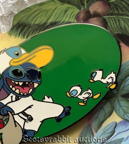 Lilo & Stitch STITCH DUCK KOSTÜM DA Disney Auktionen LE 1000 Trading Pin Enten C - Bild 3 von 7