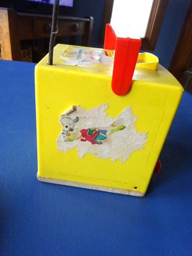 1964 Fisher Price Double Screen, Peek A Boo Screen, Mary Had a Little Lamb - Bild 5 von 6