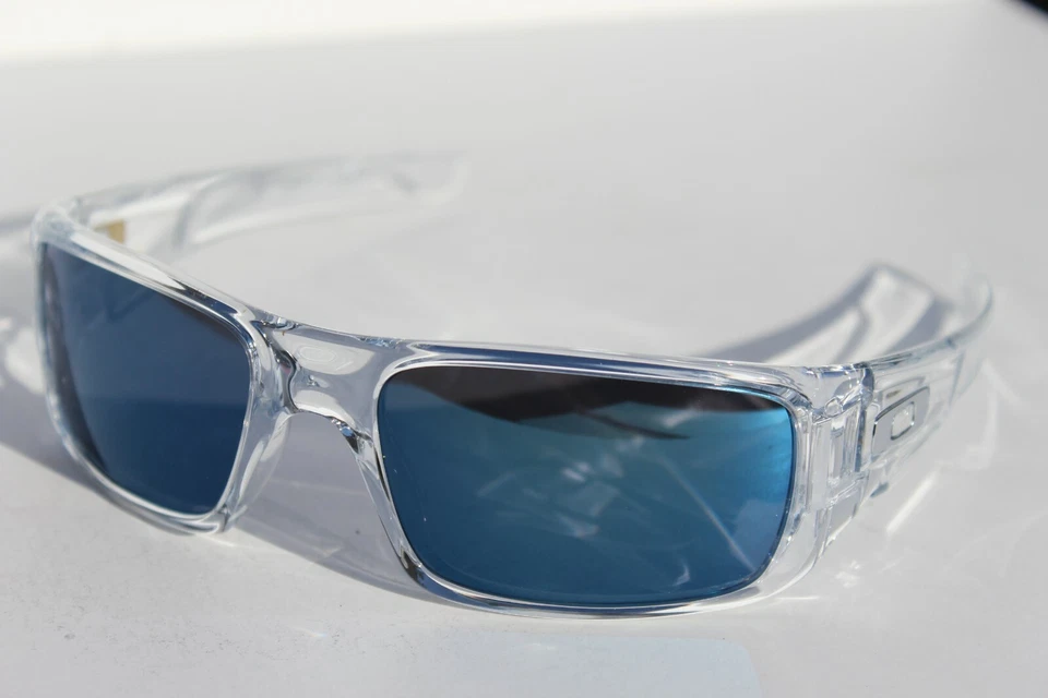 Gafas de sol Oakley cigüeñal pulidas transparentes/hielo iridio NUEVO OO9239-04 Foto 4 de 4
