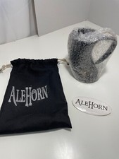 AleHorn Viking Drinking Horn - Coffee Mug  Mead Horn - Hot  Cold 12oz
