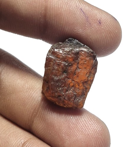 100% Natural Axinite Transparent Gomed Raw Rough Gemstone 15x20 mm - Picture 3 of 8