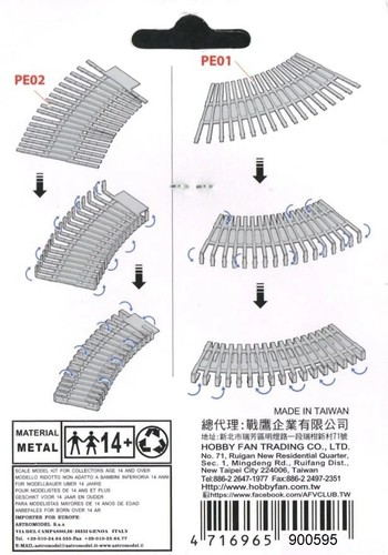 AFV Club AG35059 1/35 Feed Chute etching set for Wiesel – USA Shipping - Picture 3 of 6
