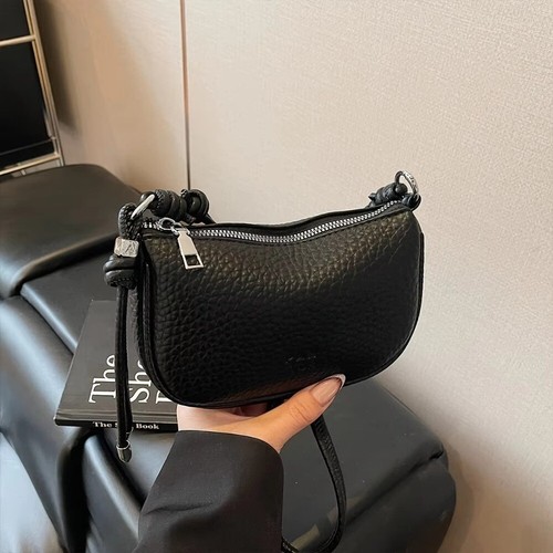 PU Leather Ladies' Crossbody Bag Casual Underarm Packs Fashion Shoulder Bag - Picture 13 of 17