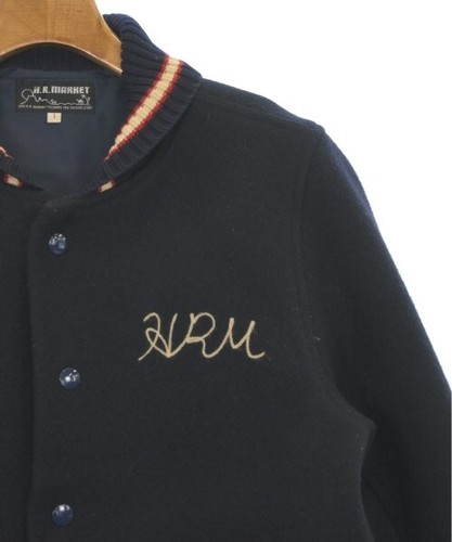 HOLLYWOOD RANCH MARKET Varsity Jackets Navy 1(Approx. S) 2200554509013 - Picture 5 of 9