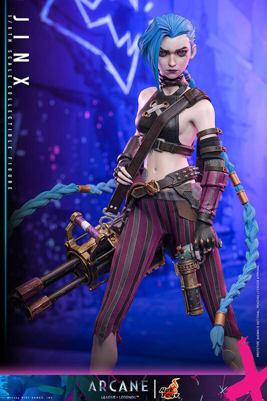 PSL HOT TOYS Arcane League of Legends Jinx Female 1/6 LOL from