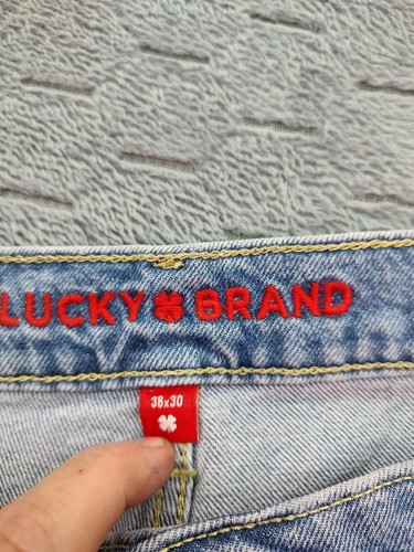 NUEVO CON ETIQUETAS JEANS PARA HOMBRE LUCKY BRAND 223 Rectos Cómodos Elásticos $99 - Imagen 5 de 8