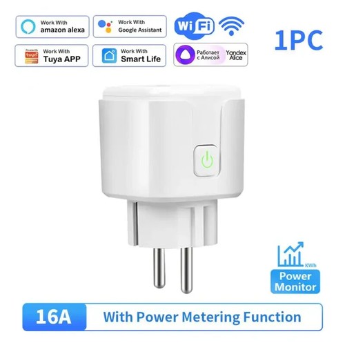 AUBESS Smart Socket EWelink/Tuya WiFi 16/20A EU Smart Plug Power Monitoring Timi - Bild 9 von 15