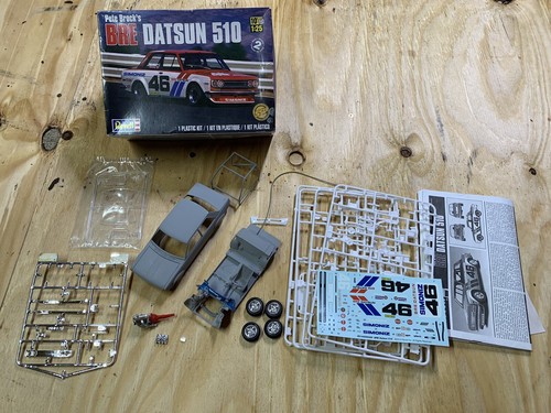 Kit Modelo Revell Pete Brock's BRE Datsun 510 Completo Usado Raro - Imagen 3 de 7