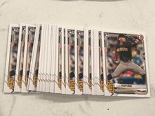 Lot of (27) LUIS PATINO 2021 Bowman Baseball rookie cards San Diego Padres RC