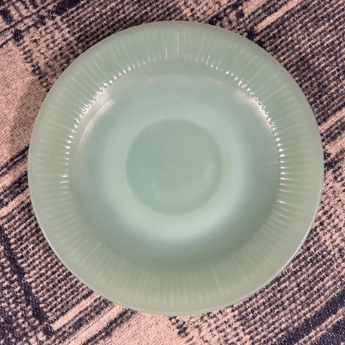 VTG FIRE KING JADEITE JANE RAY 6” SAUCER 60s Vintage Collection Retro