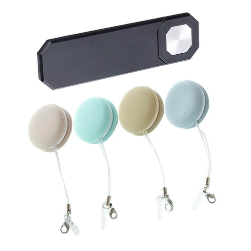 Magnetic Screen Side Phone Holder / Phone Screen Cleaners Keychain for Gifts USA - Photo 28 sur 28