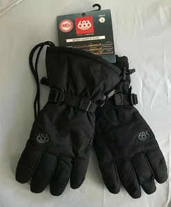 2020-NWT-686-Gauntlet-Glove-Gloves-Snowboard-Mens-L-Large-10K-Blk-M428