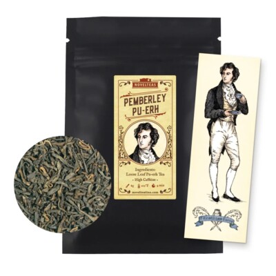 Pemberley Pu-erh Jane Austen Loose Leaf Tea Pouch - NovelTeas (2 ounces)